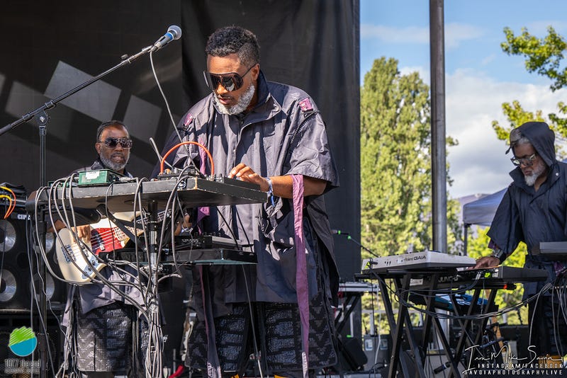 Shabazz Palaces at Day In Day Out 2022 at Fisher Green Pavilion