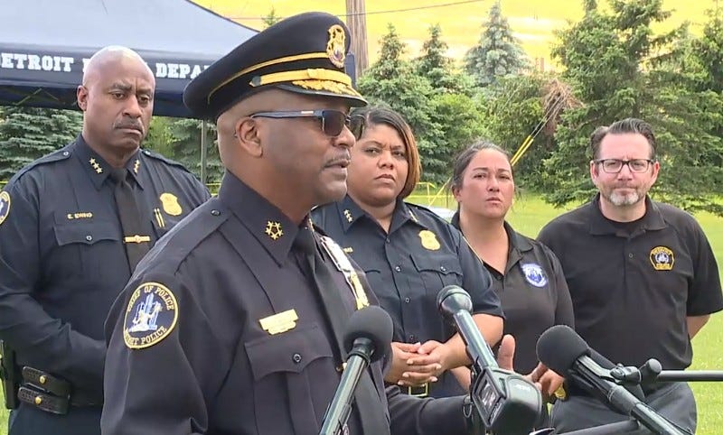 Chief James White said search efforts to recover the body of missing teen Zion Foster were given a boost after crews discovered mail from Detroit among 20 feet of trash above their "target area" in a Macomb County landfill.