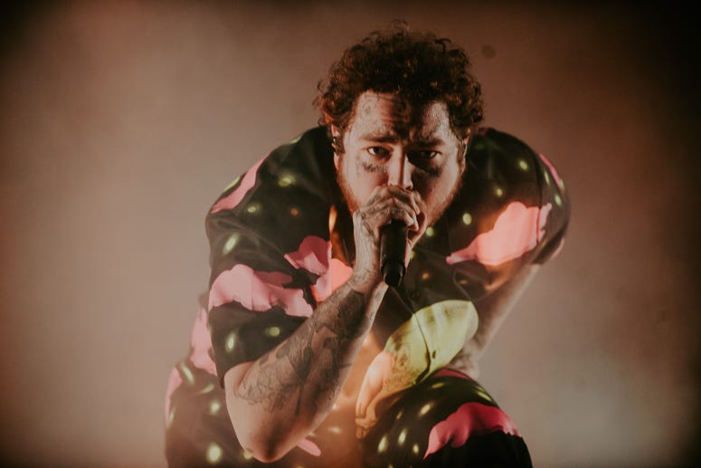 Post Malone performs at Firefly 2019