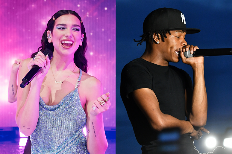 Dua Lipa and Lil Baby