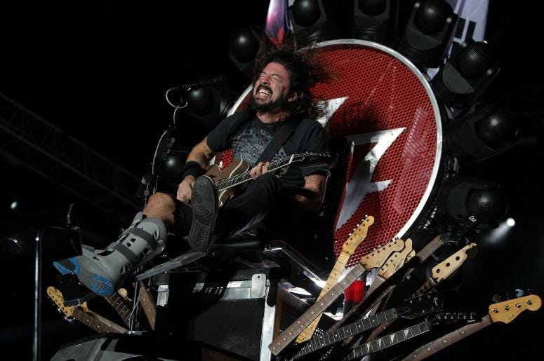 Dave Grohl Throne