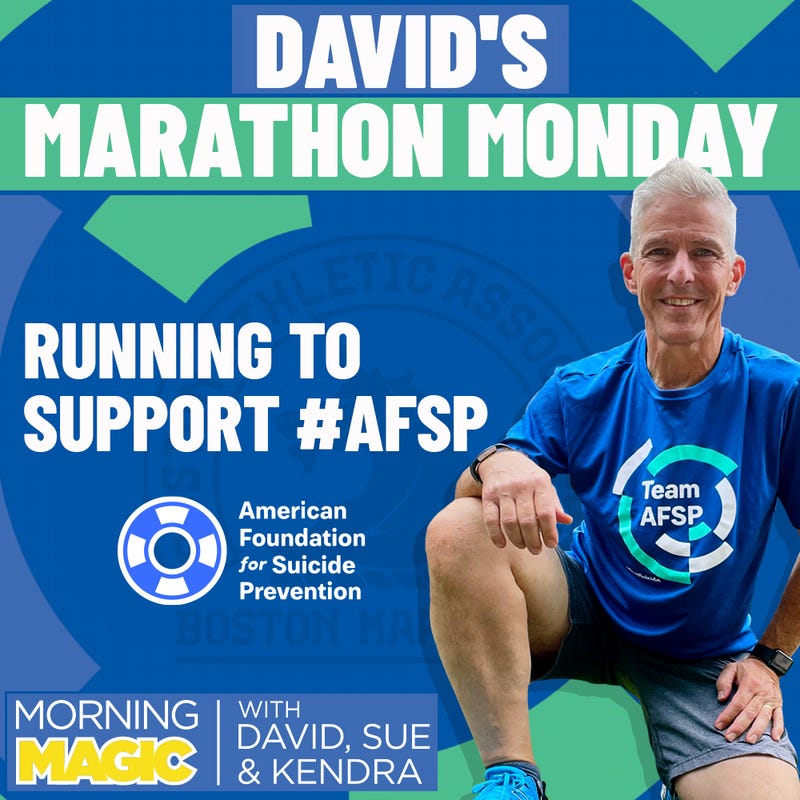 David Running The Boston Marathon