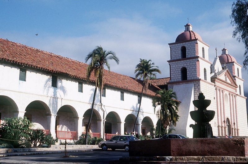 Old Mission in Santa Barbara