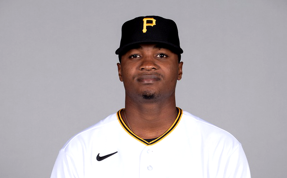 Pittsburgh Pirates Yerry De Los Santos (83) poses during media day