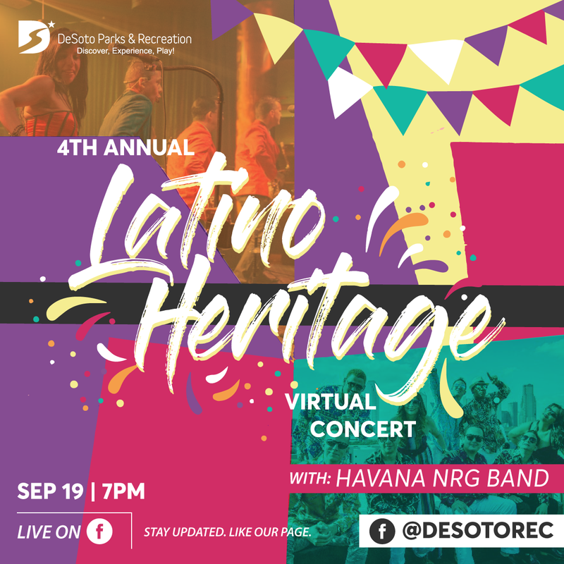 Desoto Hosts “Latino Heritage Virtual Concert 2020”