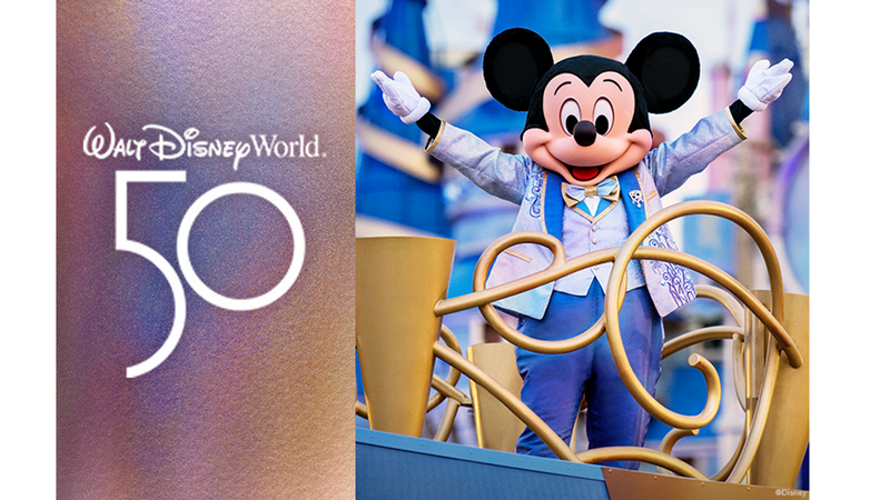 Walt disney World 50th Anniversary logo