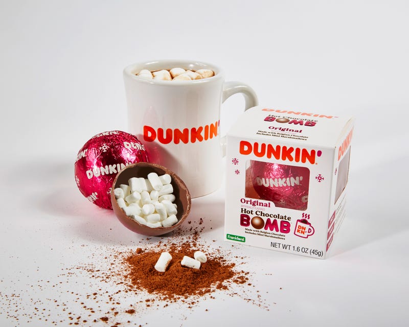 Dunkin' Donuts Hot Chocolate Bombs
