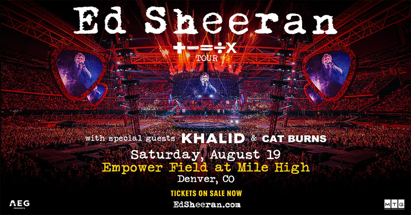 ED SHEERAN / THE MATHEMATICS TOUR
