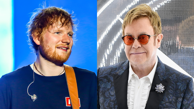 Ed Sheeran and Elton John