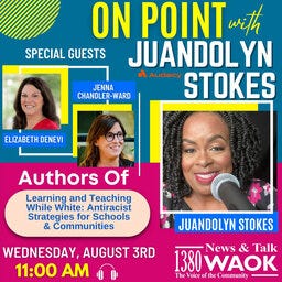Authors talk learning and teaching while White