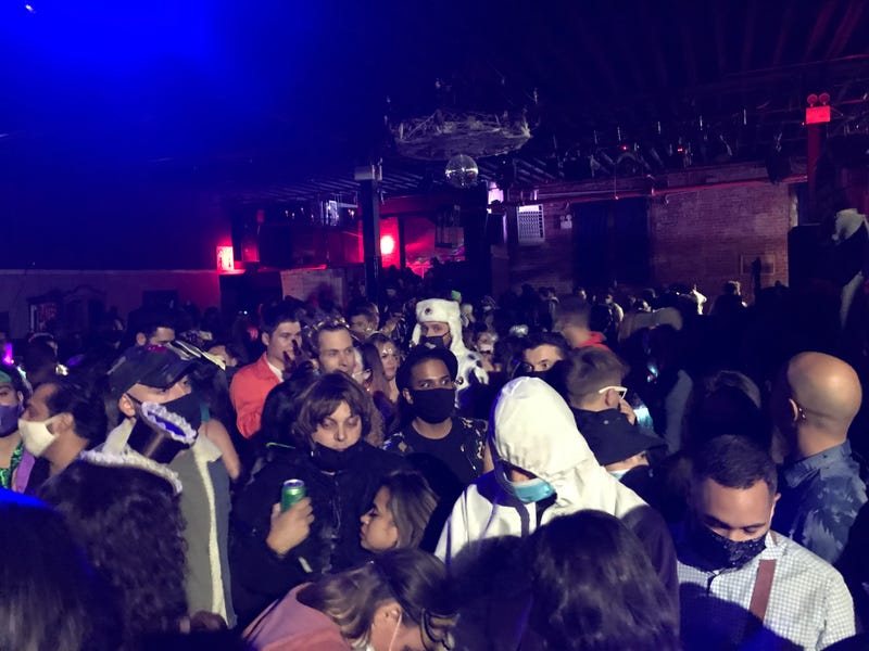 Brooklyn warehouse party