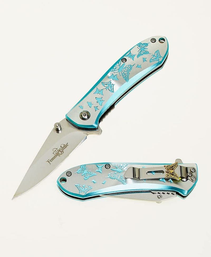 SWBIYING Pocket Knives & Folding Knives,Mini Pocket Knife for Women,Small  Pocket Knife,Edc Knife with Chain,Cool Knives,Cool Gadgets,Cute Key  Accessories(Blue) - Yahoo Shopping