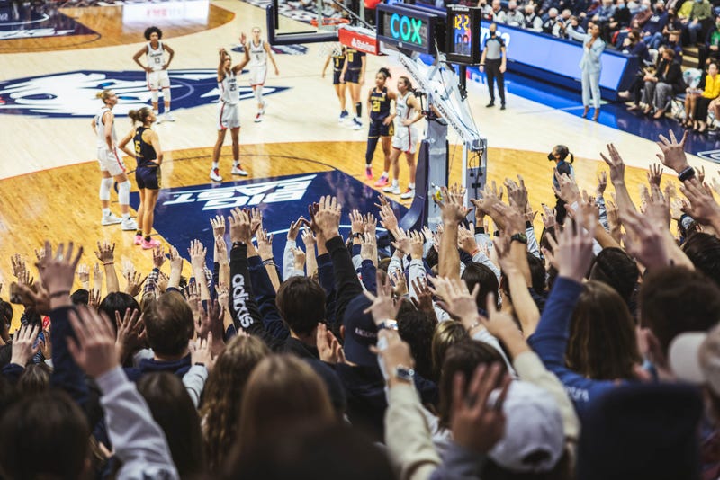 UConn took on Notre Dame Sunday.