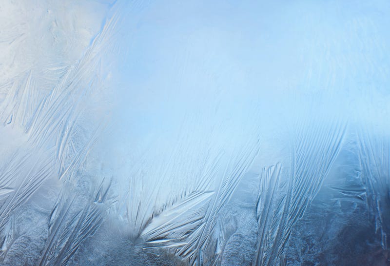 Frost winter illustration