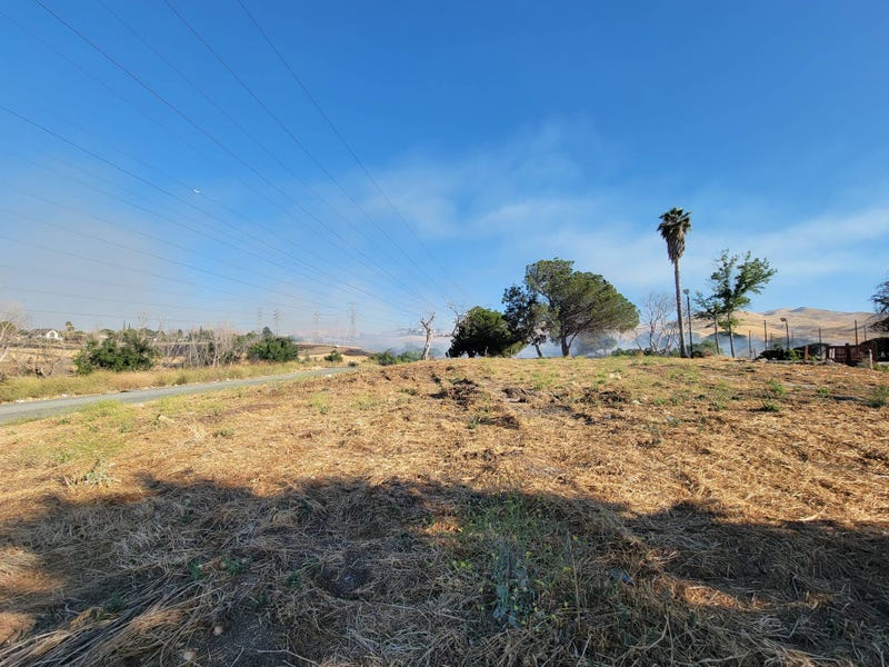 A view of the grassfire in Pittsburg on June 17.