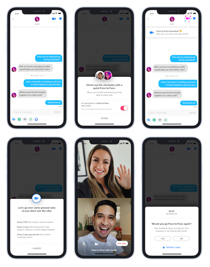 Tinder video chat