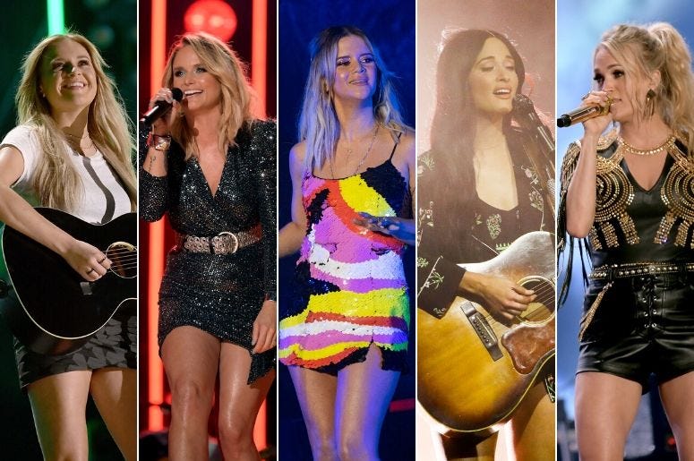 Nominees for 'Female Vocalist of the Year' at the 2019 CMA Awards