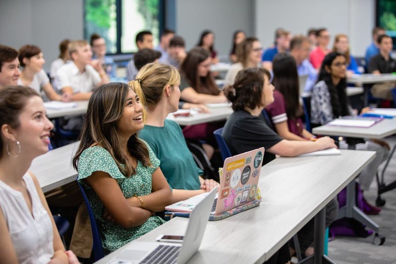 BJU students at first day of class