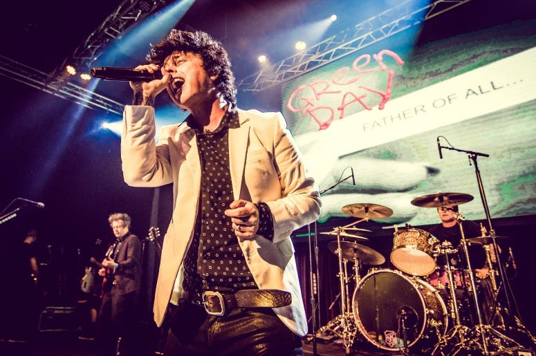 Green Day performs at the HD Radio Sound Space