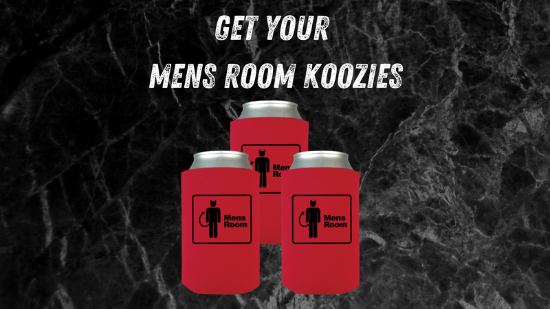 Mens Room koozies