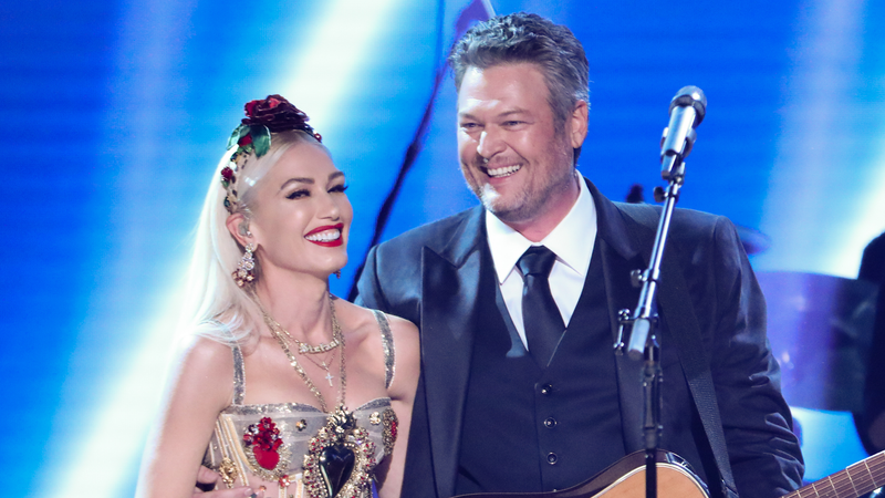 Gwen Stefani and Blake Shelton