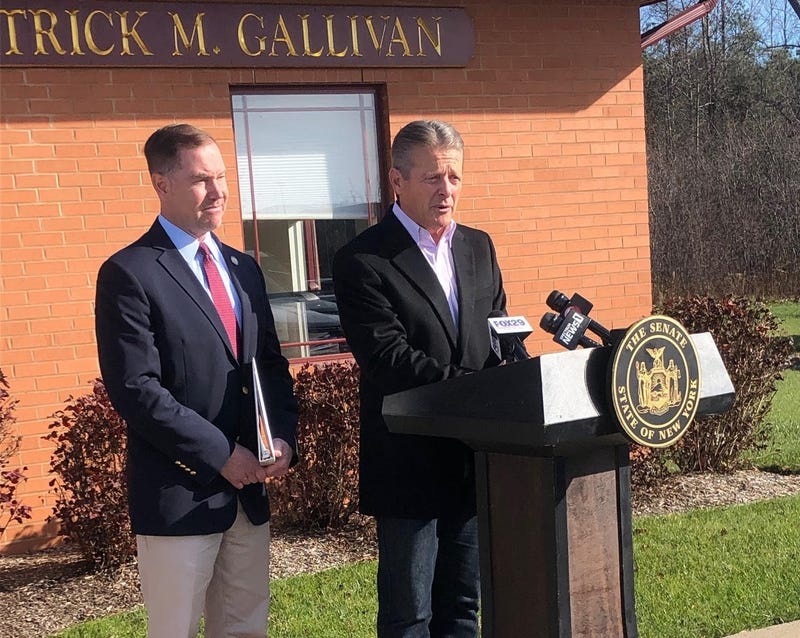 Sen. Patrick Gallivan with Sen. Ed Rath