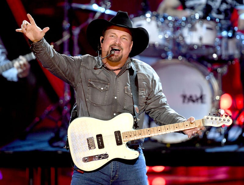 Garth Brooks performs onstage at the 2019 iHeartRadio Music Awards which broadcasted live on FOX at Microsoft Theater on March 14, 2019 in Los Angeles, California