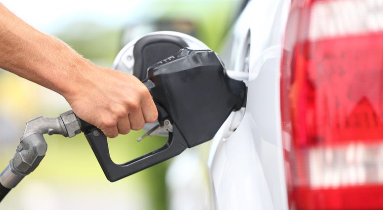 Gas pump handle