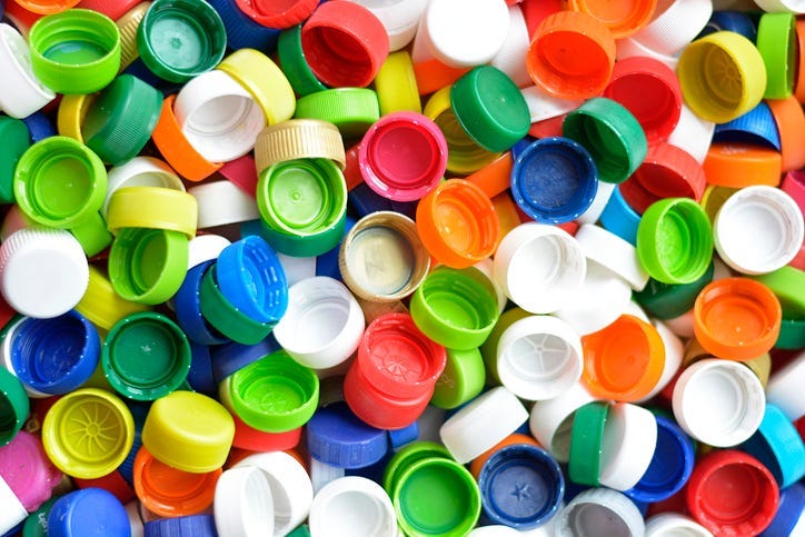 bottle caps can be recycled