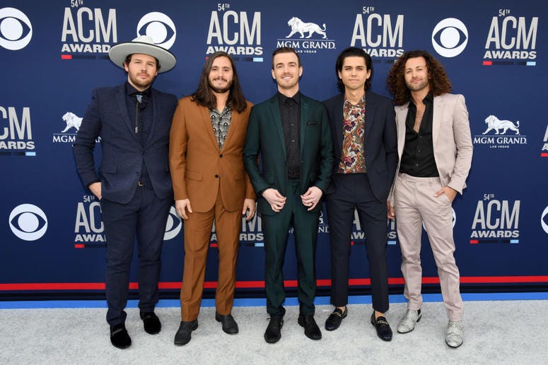 Lanco attends the 54th Academy Of Country Music Awards at MGM Grand Hotel & Casino on April 07, 2019 in Las Vegas, Nevada