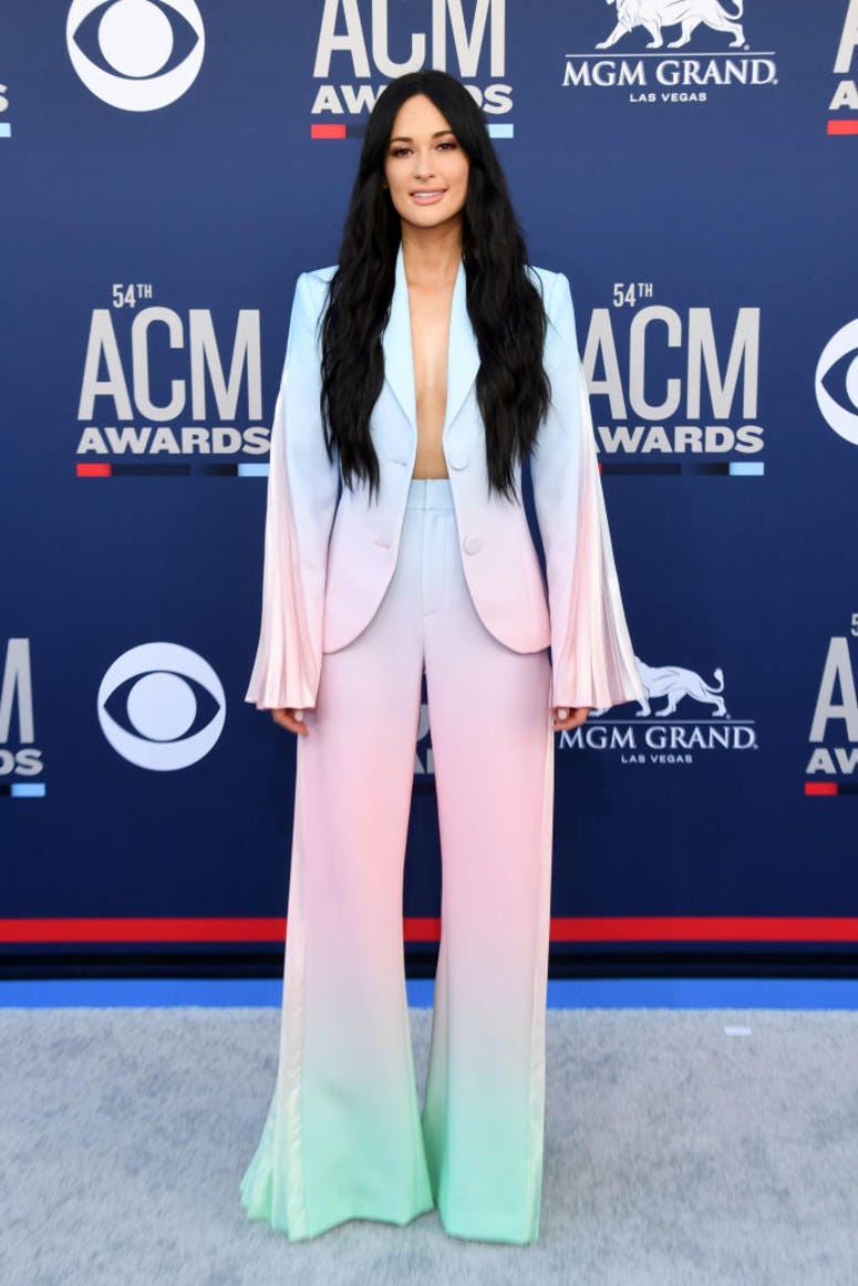 Kacey Musgraves attends the 54th Academy Of Country Music Awards at MGM Grand Hotel & Casino on April 07, 2019 in Las Vegas, Nevada
