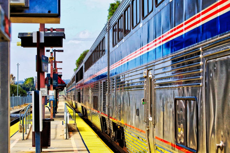 Amtrak train