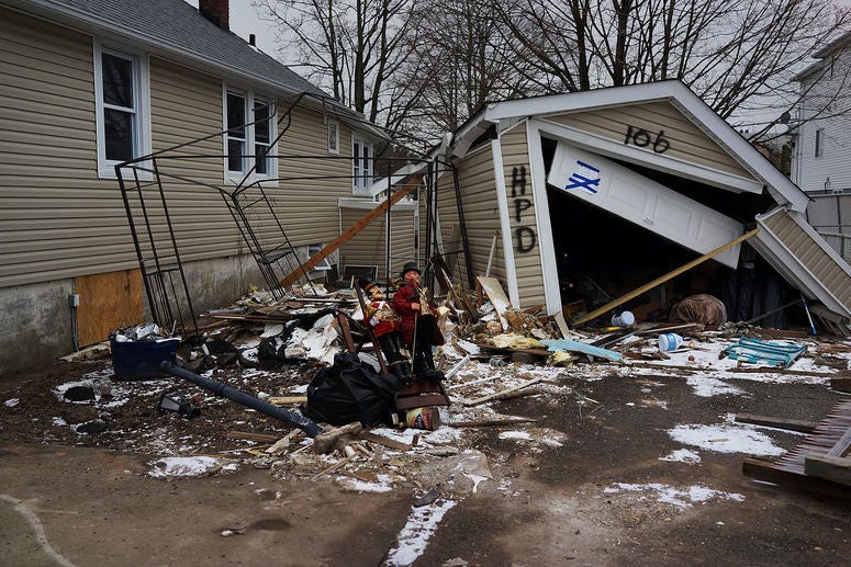 Sandy Damage on Staten Island