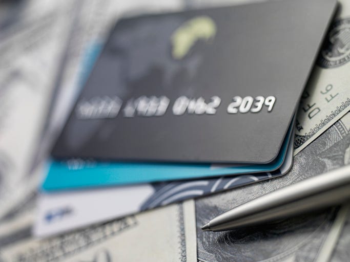 credit cards on dollars
