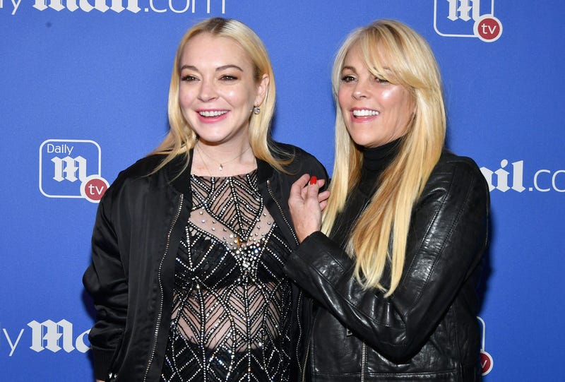 Lindsay and Dina Lohan