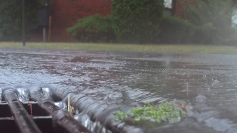storm gutter