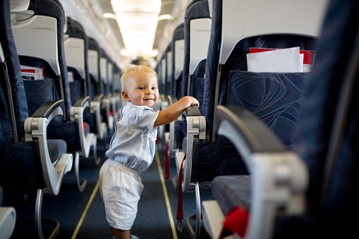 Airline Will Let You Know If a Baby Is Seated In Your Row