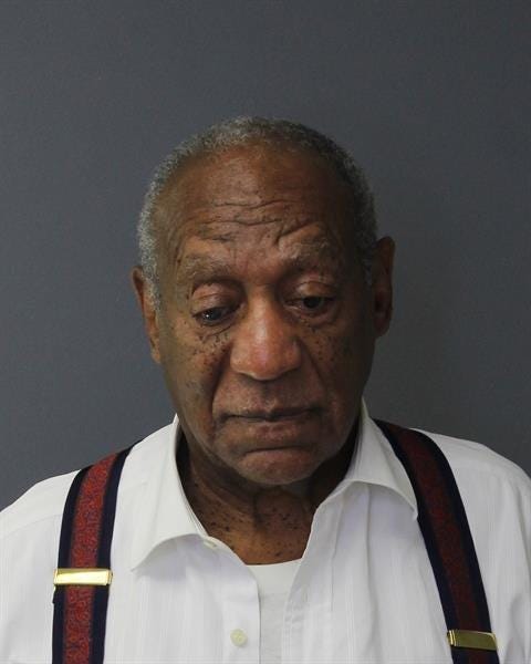 In this handout image provided by the Montgomery County Correctional Facility, Bill Cosby poses for a mugshot on September 25, 2018 in Eagleville, Pennsylvania. Cosby was sentenced to three-to 10-years for sexual assault.