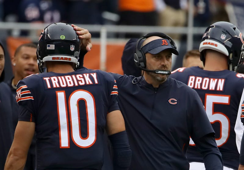 Mitchell Trubisky and Matt Nagy have had a difficult 2019 season.