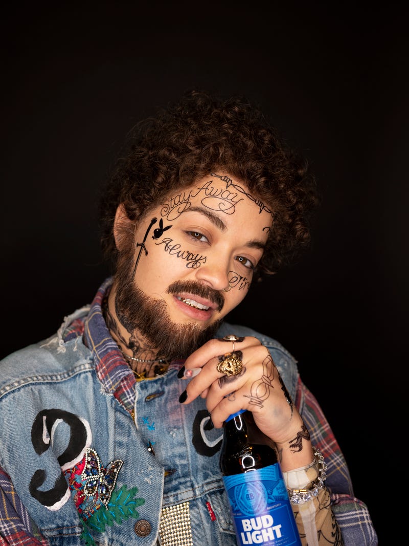 rita ora as post malone for halloween