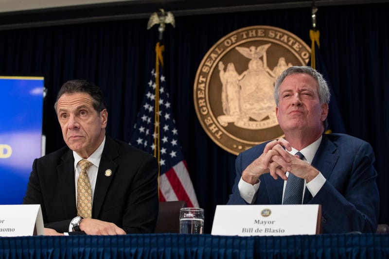Cuomo and de Blasio