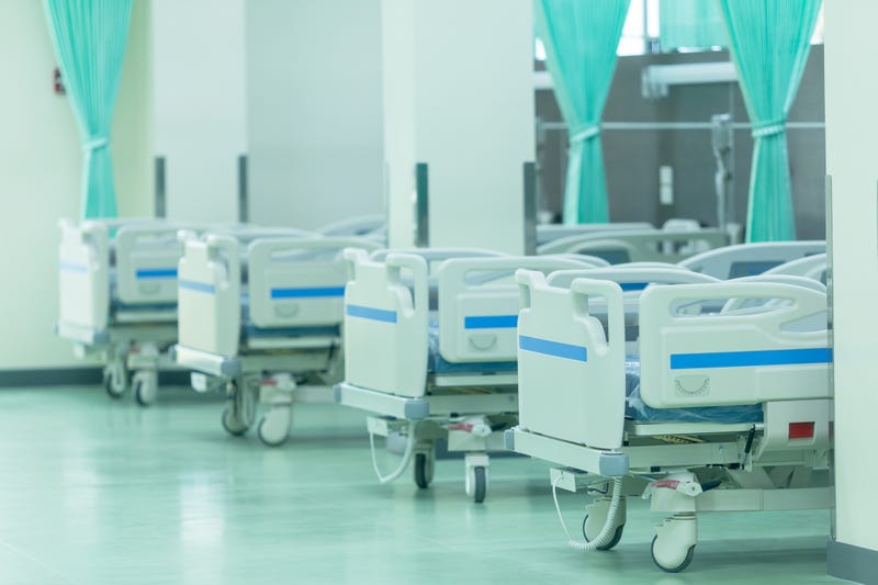 hospital beds