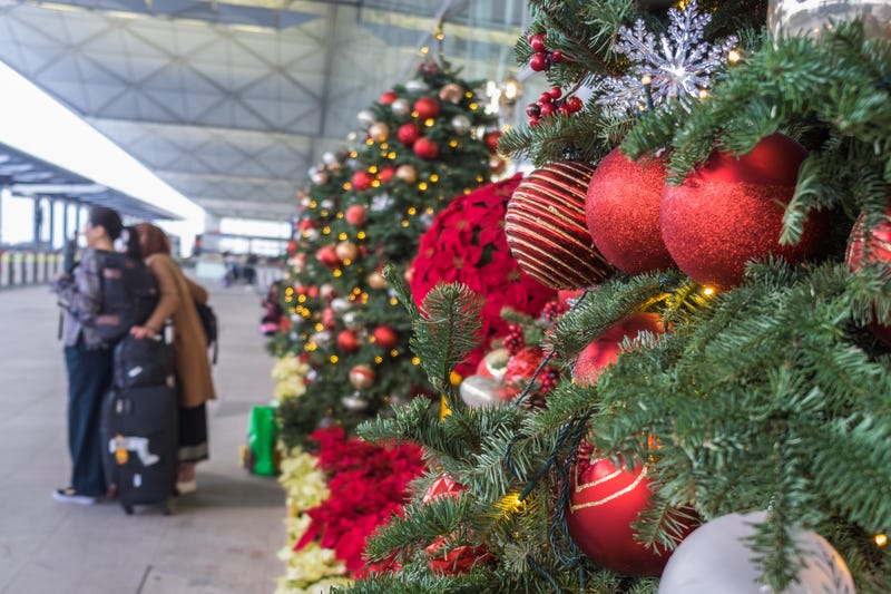 Hong Kong, Airport, Christmas