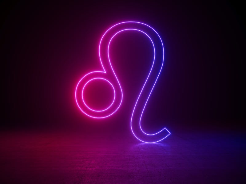 Leo astrology symbol