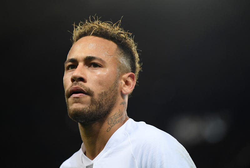 Neymar deep in thought