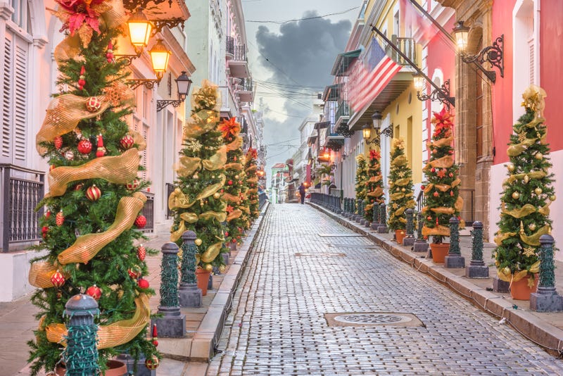 Christmas in old San Juan