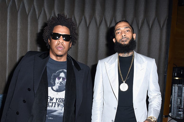 Jay-Z and Nipsey Hussle