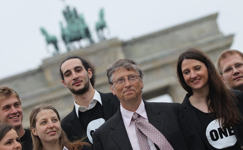 bill gates at one gathering