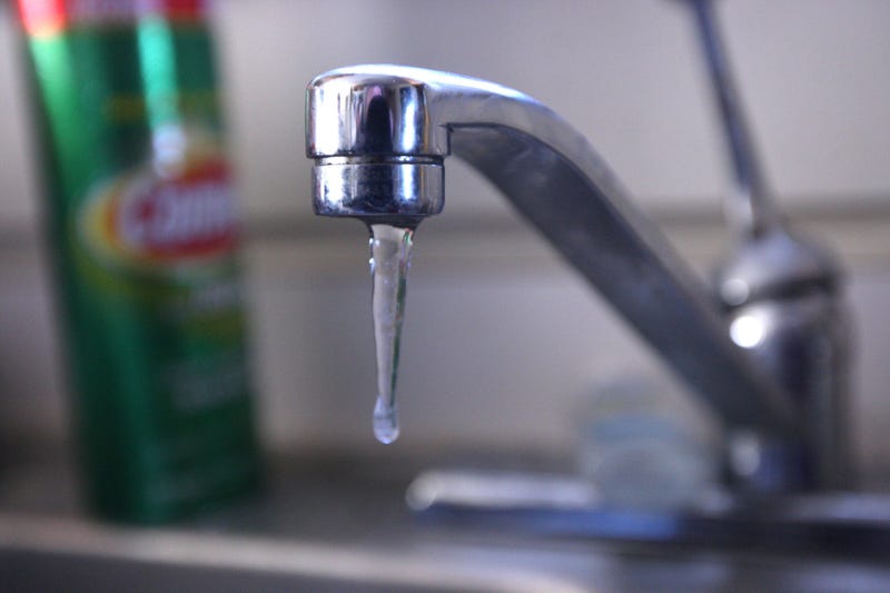Frozen faucet