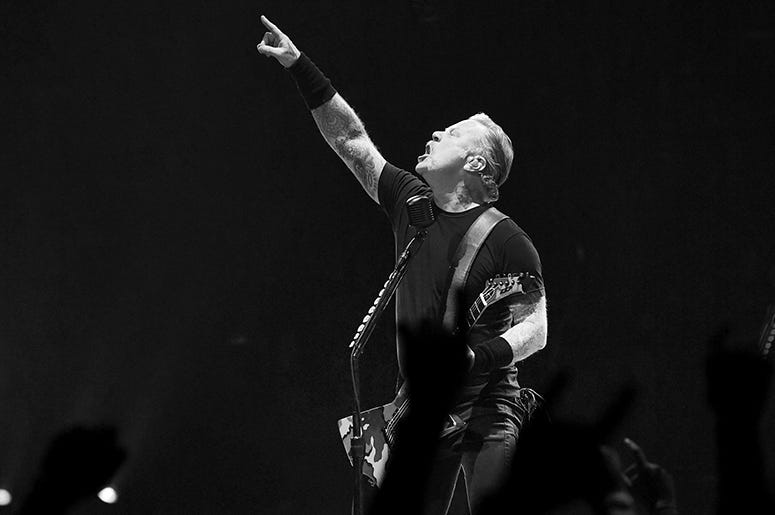 James Hetfield of Metallica